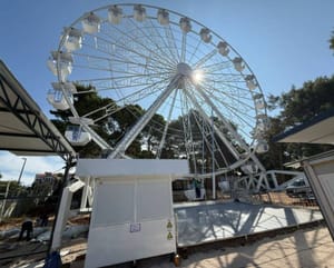 ZABRINUTI PULJANI Nalazi li se panoramski kotač na opasnom mjestu: "Brine nas jaka bura i stanje rive"