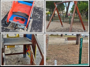 Majka s Hvara poručuje: "Dječje igralište u srcu Starog Grada je ruglo i predstavlja opasnost za samu djecu"