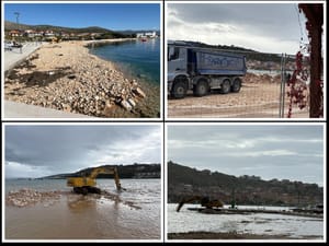 TROGIR Produžuje se šetnica, no nasipa li se pretjerano i završava li u moru pritom hrpa nedopuštene zemlje? Čitateljica: "Zemlja se u more baca svaki dan, ovo je strašno!"