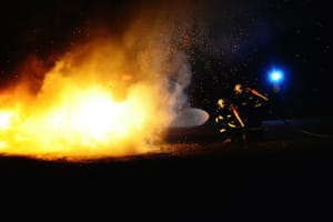 Veliki požar zahvatio kasino na samoj granici Hrvatske i Slovenije