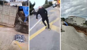 I sadašnji načelnik Podgore pere ruke od odrona na autobusnu stanicu: "Građevinsku dozvolu dala je županija!" - Bivša načelnica: "Zemljani radovi su ilegalni!"