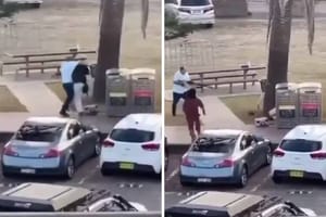 HEROJ Goloruki čovjek skočio na napadača u Sydneyu