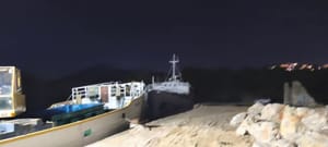 Tek što ga se županija odrekla, netko je usred noći s broda Tijat ukrao 500 litara goriva! Samo što lopovi nisu svjesni da ih je snimala kamera...