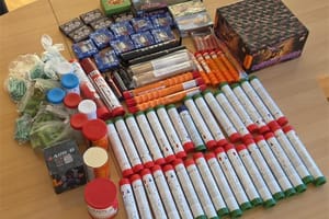 SPLIT U stanu pronađeno 806 komada pirotehničkih sredstava