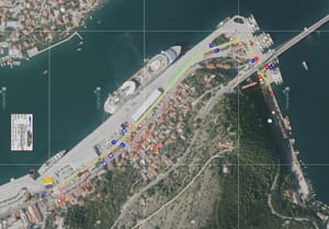 RADOVI U KOMOLCU Privremena regulacija prometa kod dubrovačkog mosta