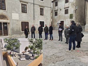 Uređuje se trg Cimiter u staroj gradskoj jezgri Senja