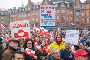 Prosvjedi širom Danske: "Prste dalje, Grenland nije na prodaju!"