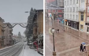 Rijeka i Opatija u "bijeloj haljini", a zimska oprema obavezna na Krku, Cresu i Lošinju!