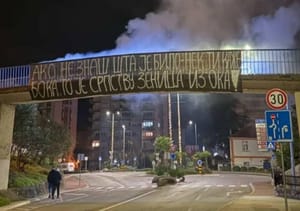 Na Dan Hrvata u Crnoj Gori, u Tivtu osvanula i neugodna "čestitka"