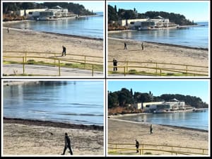 VIDEO Zima, zima...e pa što, Bačvice za zimu ne znaju!