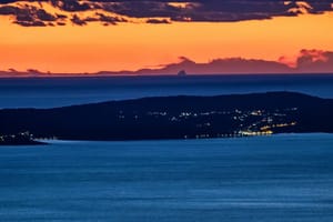 S ponistre se vidi Šolta, a s Mosora - Italija!