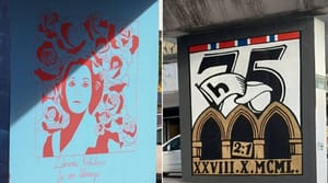 SRAMOTA U SPLITU Torcidaši slaveći sami sebe prebrisali prvi mural posvećen jednoj velikoj ženi