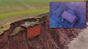 Nuklearni bunker u Velikoj Britaniji urušio se zajedno s liticom u more