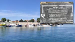 Netko pod okriljem noći opet postavio spomen ploču "ustaškom sinu" u Zadru - Braniteljev brat: "Zašto to pobogu rade?!?"