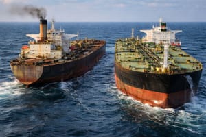 NAFTNI BRODOVI U SJENI Kako mračna flota potkopava globalni poredak na morima