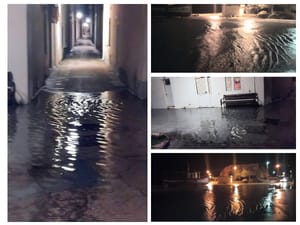 U Pagu more došlo sve do kuća