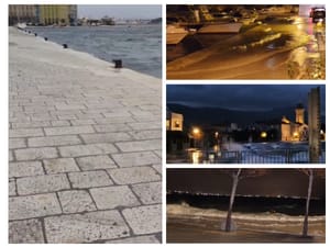 Plimni val pogodio Dalmaciju, a klimatolog poručuje: "Tog će biti sve češće i bit će sve jače, treba ulagati ako mislimo očuvati našu obalu"