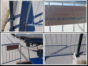 "PRIVATE" Zatvorili pomorsko dobro u Trogiru zbog "sigurnosti djece?!"