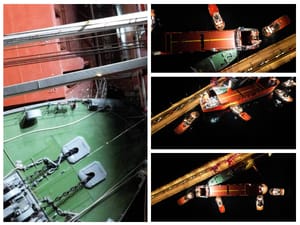 FOTO Pogledajte snimke iz zraka udara turskog teretnog broda u Galeb u riječkoj luci!