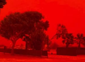 Apokaliptični prizori: "Crveno nebo ujutro, mornarevo upozorenje"