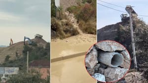 VIDEO Brdo aglomeracijskog otpada kod Trogira odranja se na cestu: "Nasip je kao zgrada od 17 katova, ovo je opasno, a tu se odlaže i azbest!"