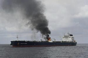 Iranci tvrde: "Američki je tanker u plamenu" - Došlo do izlijevanja nafte u more?