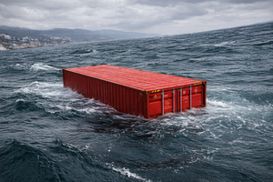 Bura u Rijeci odnijela tri kontejnera u more, dvije osobe ozlijeđene, 16 vatrogasnih intervencija!