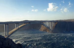 Zbog olujne bure, problemi u prometu u podvelebitskom području