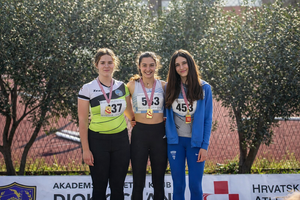 Atletičarka iz Biograda srebrna u Splitu, najuspješnija Zagrepčanka!