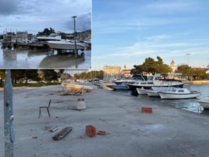 USPJEH! Nakon pisanja Morskog i intervencije Grada Trogira javne površine napokon slobodne od "groblja brodova"