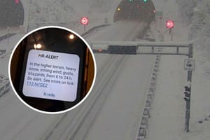 Zbog snijega kamioni ne mogu prema moru - Građanima poslano upozorenje!