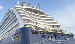 Rijeku očekuje uspješna kruzing sezona - Uplovio liksuzni 'Spirit of Discovery'