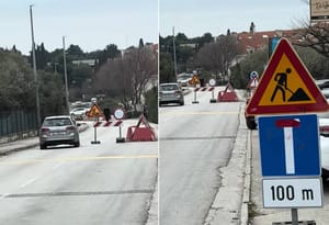 VIDEO Splitskom Žnjanu se zbog radova ne može prići s istočne strane