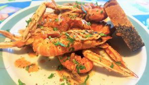 ŽELINA KUŽINA Škampi na buzaru