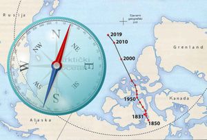 KOMPAS MIJENJA SMJER Položaj magnetskog sjevernog pola službeno promijenjen