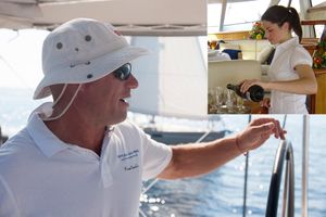 Skiper i hostesa na Jadranu