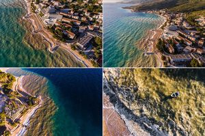 VIDEO: PODGORA IZ ZRAKA Razmjeri katastrofe zbog nasipanja zemlje: “Podmorje i ronilački turizam su nestali”