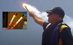 Htio proslaviti rezultat utakmice, pa signalnom raketom Britanki zapalio automobil