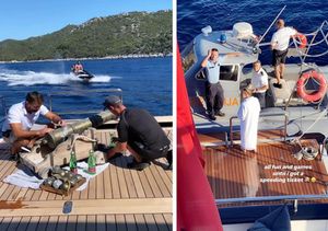 Nakon kazne za glisiranje uz obalu, pijani milijunaši pucali iz topa po Lastovu