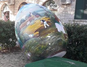 SRAMOTA SA ŠOLTE Netko je srušio “Pisanicu od srca”