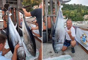 Big game fishing u Omišlju: 100 natjecatelja, 542 kg ulovljene tune!