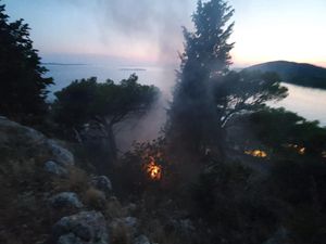 Ugašeni požari u Tribunju i na Dugom otoku: “Na terenu do zadnjeg”