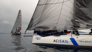 Uz buru i bonacu odjedrena 21. Fiumanka