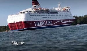 Nasukao se putnički brod Amorella, ponos splitske brodogradnje – Poslušajte hitni poziv s broda