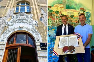 Povelja kraljice i carice Marije Terezije darovana na čuvanje Osnovnoj školi Bakar