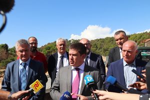 Butković obišao infrastrukturne projekte u Šibeniku: “U planu je žičara, a cestovni ulazi u grad će se rasteretiti”