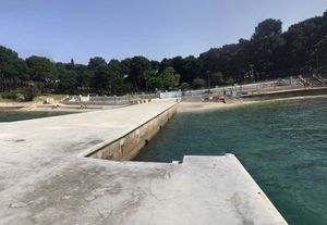 Grad Pula sanira istočni mol na kupalištu Valkane