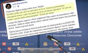 Zadranin dobio otkaz, pa napisao pismo: “Poštovani šljamu kojeg inače zovu ‘Stožer’…”