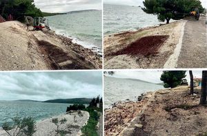 Vranjica Belvedereu naložena obustava nezakonitih radova i vraćanje pomorskog dobra u prvobitno stanje