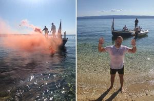 Dražen Ercegović iz Bajnica preplivao Brački kanal
